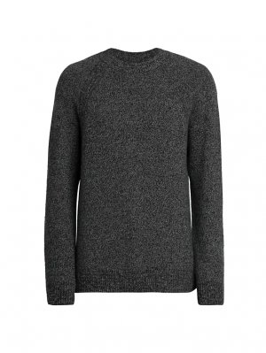 Кашемировый свитер с круглым вырезом , черный Versace