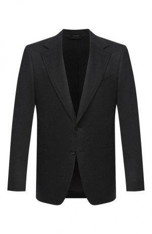 Кашемировый пиджак Tom Ford. Цвет: серый