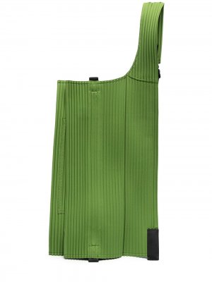 Плиссированная поясная сумка Homme Plissé Issey Miyake. Цвет: зеленый