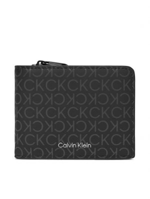 Большой мужской кошелек , черный Calvin Klein