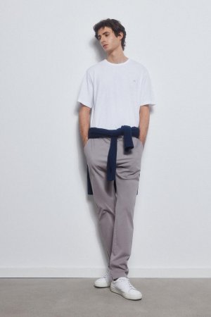 Узкие брюки чиносы премиум-класса Flex, серый Pedro Del Hierro