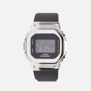Наручные часы G-SHOCK GM-S5600-1 CASIO. Цвет: серебряный