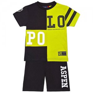 Комплект Aspen Polo Club для мальчика 1036K0631 цвет черный 12 лет. Цвет: черный