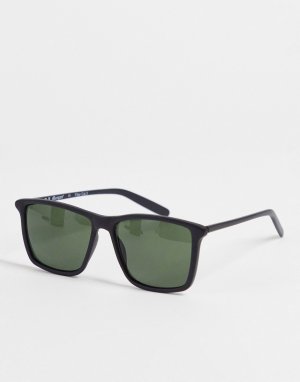 Квадратные солнцезащитные очки Franklin-Черный AJ Morgan
