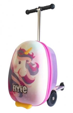 Самокат-чемодан Flyte ZINC. Цвет: розовый