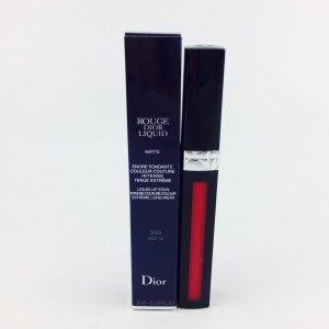 Rouge Liquid Lip Stain Intense Couture Color Lipstick 999 Matte 6 мл. Dior