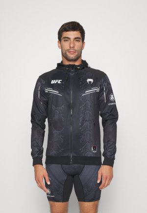 Спортивная куртка Толстовки на молнии UFC FIGHT NIGHT ADRENALINE, черный Venum