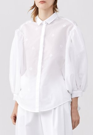 Блуза FABIANA FILIPPI. Цвет: белый