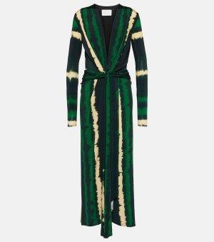 Платье миди из джерси с принтом , зеленый Johanna Ortiz