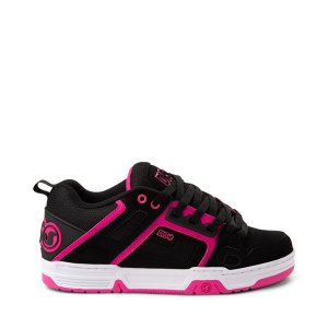 Женские туфли для скейтбординга DVS Comanche, черный/розовый
