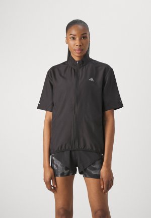 Блузка-рубашка RUN IT adidas Performance, цвет black PERFORMANCE