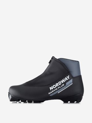 Ботинки для беговых лыж Narvik Plus NNN, Черный Nordway. Цвет: черный