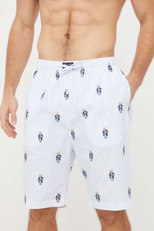 Хлопковые пижамные шорты , синий Polo Ralph Lauren