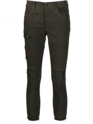 Укороченные брюки Rta. Цвет: чёрный