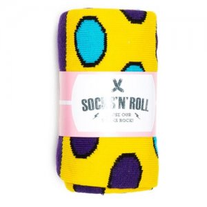 Носки SocksNRoll, размер 25, желтый Socks'N'Roll. Цвет: желтый