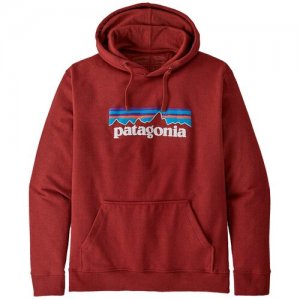 Толстовка Mens P-6 Logo Uprisal Hoody / S Patagonia. Цвет: красный