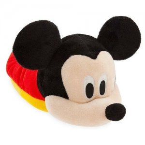 Мягкие детские тапочки Микки Маус Disney. Цвет: бежевый