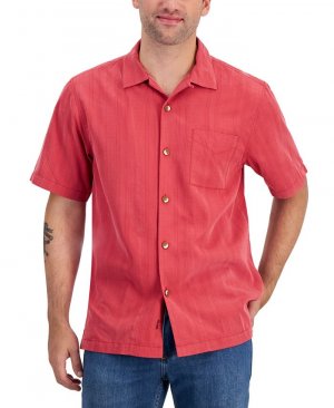 Мужские кроссовки Coconut Point Tide Vista IslandZone Влагоотводящая походная рубашка в горошек на пуговицах , красный Tommy Bahama