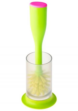 Ерш для стеклянной посуды Rengo (2 пр.) VIGAR. Цвет: зеленый
