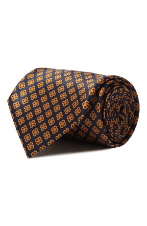 Шелковый галстук Stefano Ricci. Цвет: оранжевый