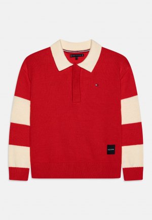 Вязаный свитер RUGBY , цвет fierce red Tommy Hilfiger