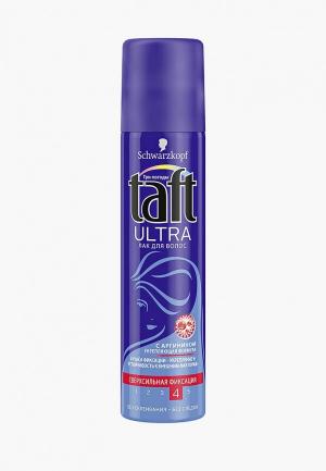 Лак для волос Taft Ultra, сверхсильная фиксация, 75 мл. Цвет: прозрачный