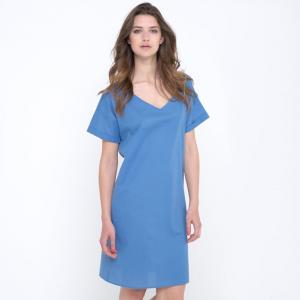 Платье La Redoute Collections. Цвет: синий