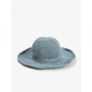 Шляпа Женская шляпа, размер T, бирюзовый KOTON. Цвет: бирюзовый