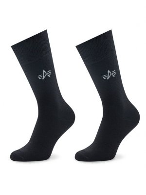 Комплект из 3 высоких мужских носков , черный Alpha Industries