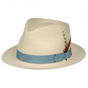 Шляпа федора BAILEY 63114 GUTHRIE, размер 57. Цвет: бежевый