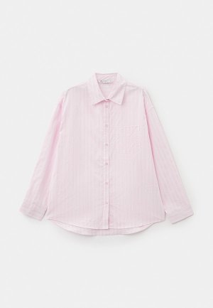 Рубашка Gloria Jeans. Цвет: розовый