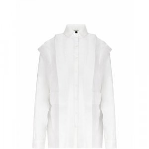 Рубашка , оверсайз, размер s, белый Stelios Koudounaris. Цвет: белый