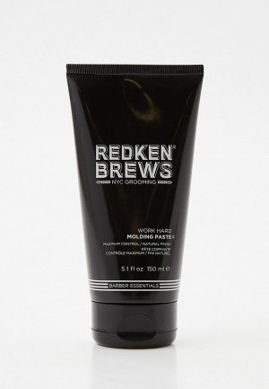 Паста для укладки Redken Brews Molding Paste For Men, High Hold, Natural Finish, 150 мл. Цвет: прозрачный