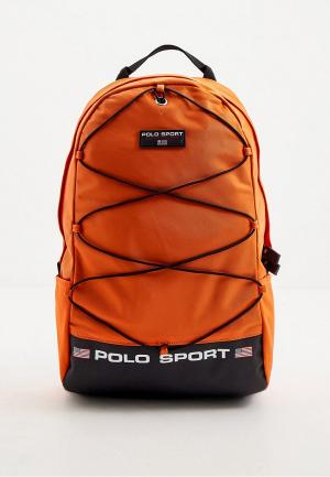 Рюкзак Polo Ralph Lauren. Цвет: оранжевый