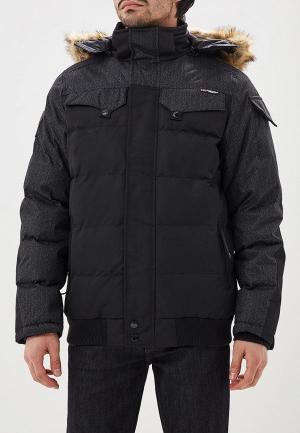 Куртка утепленная Geographical Norway. Цвет: черный