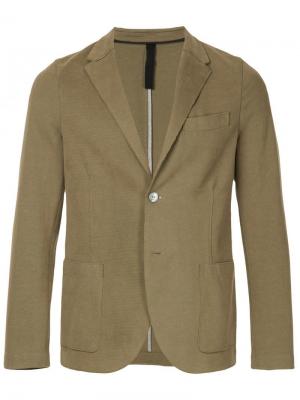 Пиджак на двух пуговицах Harris Wharf London. Цвет: коричневый
