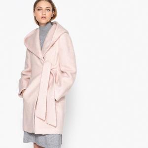 Пальто женское в форме халата MADEMOISELLE R. Цвет: розовый,черный