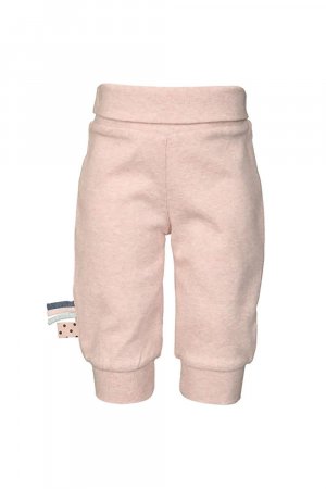 Органические детские штаны с подвернутой талией , цвет rose OrganicEra