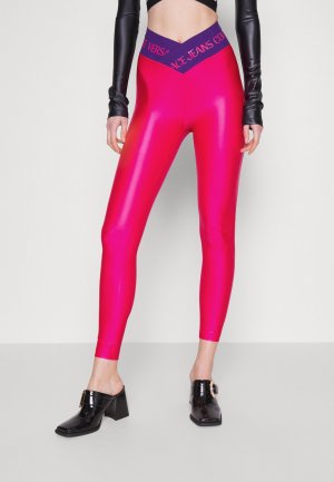 Леггинсы , ярко-розовый Versace Jeans Couture