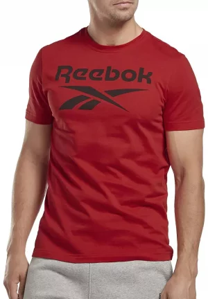 Мужская футболка с большим логотипом Identity и графическим рисунком Reebok