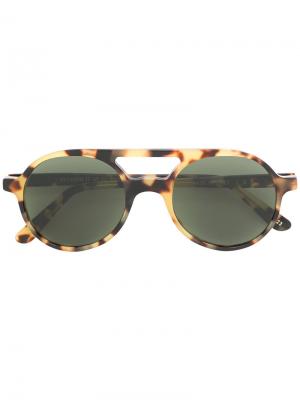Круглые солнцезащитные очки Hata L.G.R. Цвет: коричневый