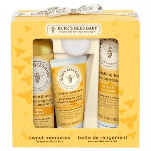 Подарочный набор Baby Bee Sweet Memories с подарочной коробкой для хранения фотографий Burts Bees