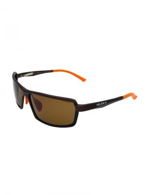 Солнцезащитные очки HK1386-P34 Valencia.. Цвет: коричневый, оранжевый