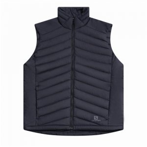 Жилет Essential XWarm Down Full Zip Vest / L Salomon. Цвет: черный