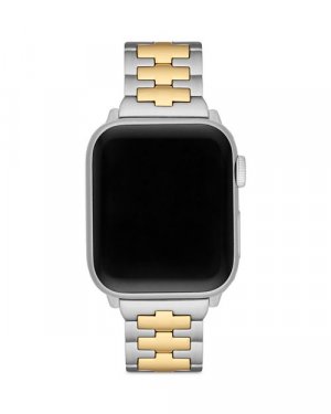 Apple Watch Двухцветный браслет Reva из нержавеющей стали, 38 мм/40 мм , цвет Gold Tory Burch