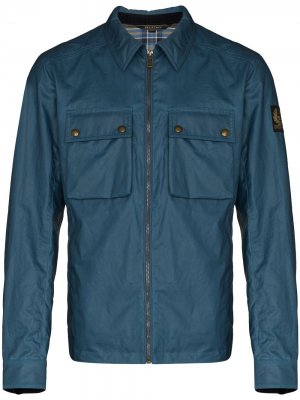 Куртка Dunstall на молнии Belstaff. Цвет: синий