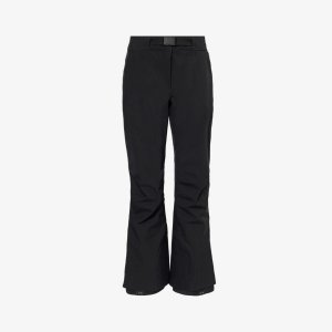 Прямые лыжные брюки со средней посадкой из эластичной ткани , черный Moncler Grenoble