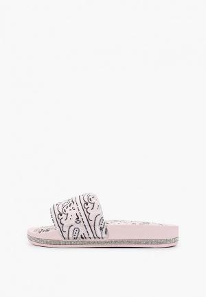 Сланцы Ideal Shoes. Цвет: розовый