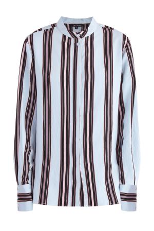 Рубашка в пижамном стиле с принтом тонкую вертикальную полоску TARA JARMON