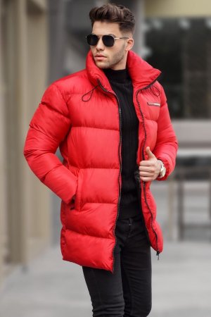 Пальто , красный Madmext